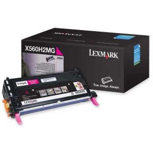 Toner Lexmark X560H2MG (X560), purpuriu (magenta), original