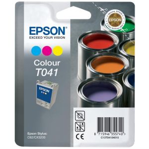 Cartuş Epson T041, color (tricolor), original