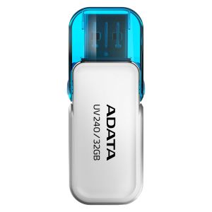 ADATA UV240/32GB/USB 2.0/USB-A/Alb AUV240-32G-RWH