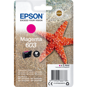 Cartuş Epson 603, C13T03U34010, purpuriu (magenta), original