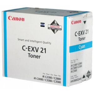 Toner Canon C-EXV21C, azuriu (cyan), original