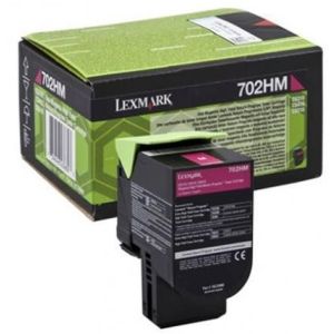 Toner Lexmark 702HM, 70C2HM0 (CS310, CS410, CS510), purpuriu (magenta), original
