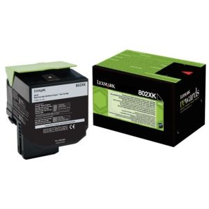Toner Lexmark 802XK, 80C2XK0 (CX510), negru (black), original