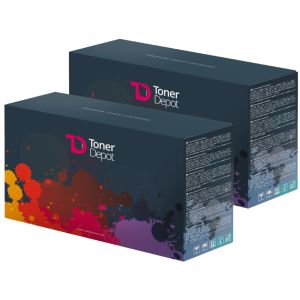 TonerDepot toner HP CE390XD (90X), pachet de două, PREMIUM, negru (black)