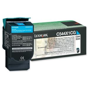 Toner Lexmark C544X1CG (C544, X544, X546), azuriu (cyan), original