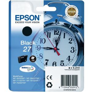 Cartuş Epson T2701 (27), C13T27014012, negru (black), original
