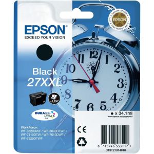 Cartuş Epson T2791 (27XXL), C13T27914012, negru (black), original