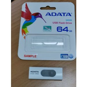 ADATA UV220/64GB/USB 2.0/USB-A/Alb AUV220-64G-RWHGY