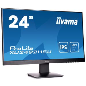 LCD de 24 inchi iiyama XU2492HSU-B1 - IPS, FullHD, 5ms, 250cd/m2, HDMI, DP, VGA, repro XU2492HSU-B1