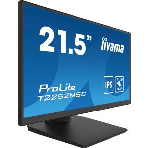LCD de 22 inchi iiyama T2252MSC-B2: IPS, FHD, 10P, DP, HDMI T2252MSC-B2