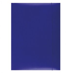 Ambalaj din carton cu bandă elastică Office Products albastru