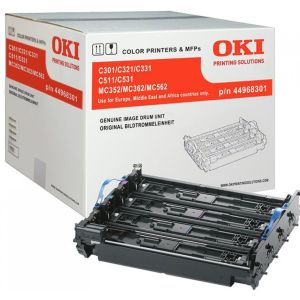 Unitate optică OKI 44968301 (C301, C511, C531, C332, MC332, MC342, MC352, MC362, MC363, MC562), multipack, originala