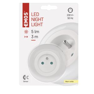 EMOS LED Nightlight P3320, senzor de noapte 1456000170