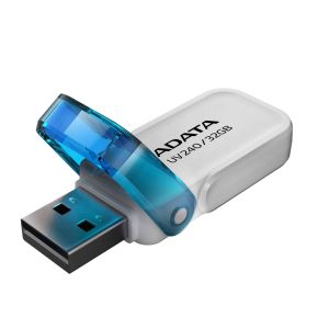 ADATA UV240/32GB/USB 2.0/USB-A/Alb AUV240-32G-RWH