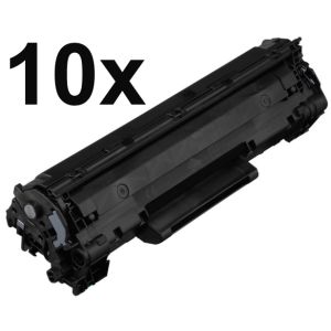 Toner 10 x HP CE278A (78A), pachet de zece, negru (black), alternativ