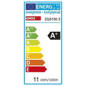 BEC LED EMOS CLASIC A60 10,5W (75W) 1060lm E27 WW 3BUC 1525733217