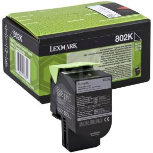 Toner Lexmark 802K, 80C20K0 (CX310, CX410, CX510), negru (black), original