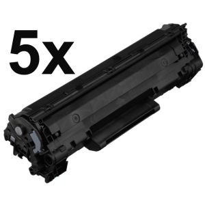 Toner 5 x HP CE278A (78A), pachet de cinci, negru (black), alternativ