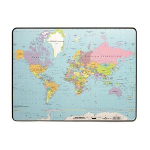 Covor de masa cu harta lumii 40x53cm