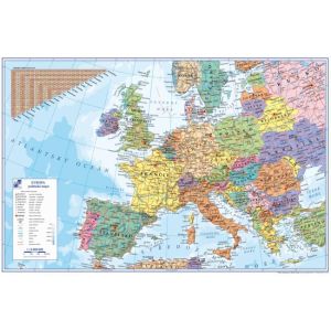 Covoraș de masă KARTON PP cu harta Europei 40x60cm