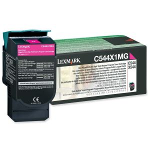 Toner Lexmark C544X1MG (C544, X544, X546), purpuriu (magenta), original