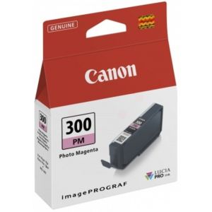 Cartuş Canon PFI-300PM, 4198C001, foto mov (photo magenta), original