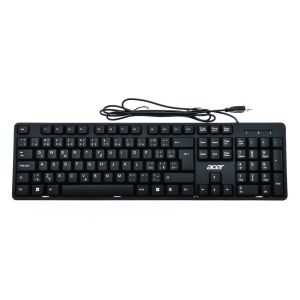 Tastatură cu fir Acer/USB cu fir/Aspect CZ-SK/Negru GP.KBD11.041