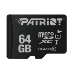 Patriot/micro SDHC/64GB/80MBps/UHS-I U1/Clasa 10 PSF64GMDC10