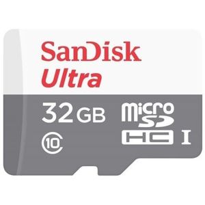 SanDisk Ultra/micro SDHC/32GB/100MBps/UHS-I U1 / Clasa 10 SDSQUNR-032G-GN3MN
