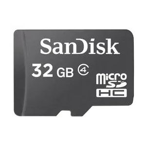 Adaptor Sandisk/micro SDHC/32GB/18MBps/Clasa 4/+/Negru SDSDQM-032G-B35A