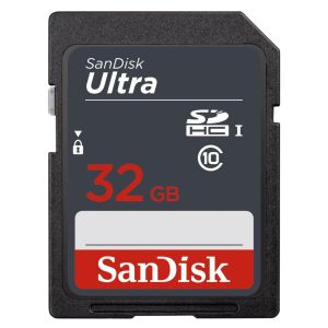 SanDisk Ultra/SDHC/32GB/100MBps/UHS-I U1 / Clasa 10 SDSDUNR-032G-GN3IN