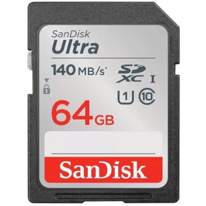 SanDisk Ultra SDXC 64 GB 140 MB/s Clasa 10 UHS-I SDSDUNB-064G-GN6IN