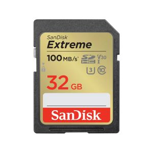 SanDisk Extreme/SDHC/32GB/100MBps/UHS-I U3/Clasa 10 SDSDXVT-032G-GNCIN