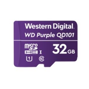 WD Purple microSDHC 32GB Clasa 10 U1 WDD032G1P0C