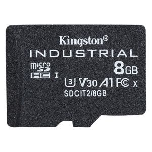 Kingston Industrial/micro SDHC/8GB/100MBps/UHS-I U3 / Clasa 10 SDCIT2/8GBSP