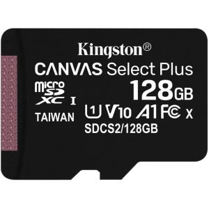 Kingston Canvas Select Plus A1/micro SDXC/128GB/100MBps/UHS-I U1 / Clasa 10 SDCS2/128GBSP