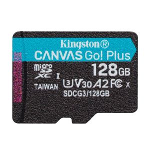 Kingston Canvas Go Plus A2/micro SDXC/64GB/170MBps/UHS-I U3 / Clasa 10 SDCG3/64GBSP
