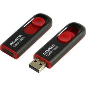 ADATA C008/8GB/USB 2.0/USB-A/Roșu AC008-8G-RKD