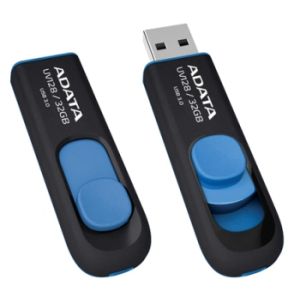 ADATA UV128/32GB/40MBps/USB 3.0/USB-A/Albastru AUV128-32G-RBE