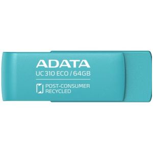 ADATA UC310 ECO/64GB/USB 3.2/USB-A/Verde UC310E-64G-RGN