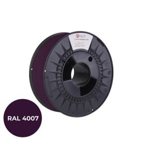 Snur de imprimare (filament) C-TECH PREMIUM LINE, PLA, violet violet, RAL4007, 1,75 mm, 1 kg 3DF-P-PLA1.75-4007