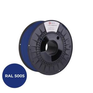 Snur de imprimare (filament) C-TECH PREMIUM LINE, PLA, albastru semnal, RAL5005, 1,75 mm, 1 kg 3DF-P-PLA1.75-5005