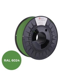 Snur de imprimare (filament) C-TECH PREMIUM LINE, PETG, verde transport, RAL6024, 1,75 mm, 1 kg 3DF-P-PETG1.75-6024