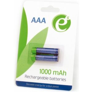 Baterie reîncărcabilă GEMBIRD NiMH AAA 1000mAh 2 buc EG-BA-AAA10-01