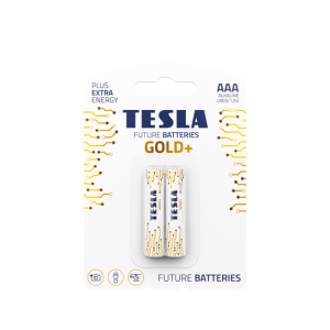 TESLA - baterie AAA GOLD+, 2 buc, LR03 12030220