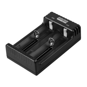 AVACOM ALF-2 - încărcător de baterie USB Li-Ion 18650, Ni-MH AA, AAA NASP-ALF2-LED