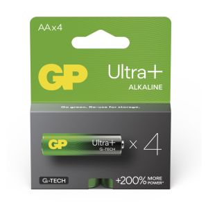 Baterie alcalina GP ULTRA PLUS AA (LR6) - 4 buc 1013224000