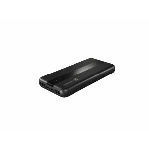 Powerbank NATEC TREVI SLIM 10000 mAh 2X USB-A + 1X USB-C, negru NPB-1921