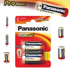 Baterie alcalina C Panasonic Pro Power LR14 2buc 09832