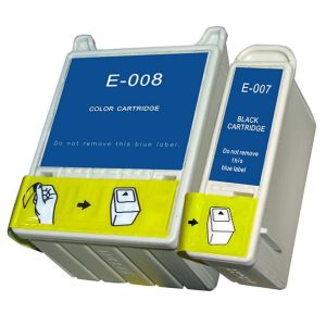 Cartuş Epson T007 + T008, multipack, alternativ